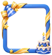 Birthday Celebration Avatar Frame