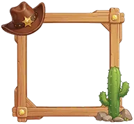 Wild West Avatar Frame